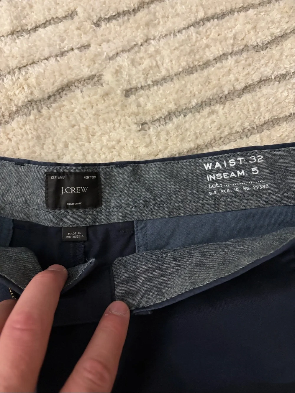 J. Crew navy blue